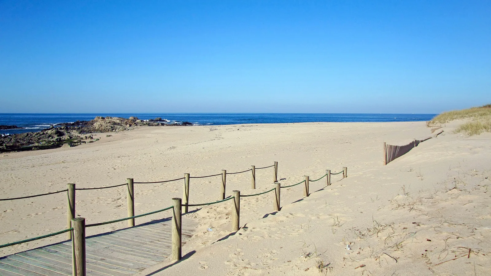Agudela, Matosinhos, Portugal - Blue Flag beach