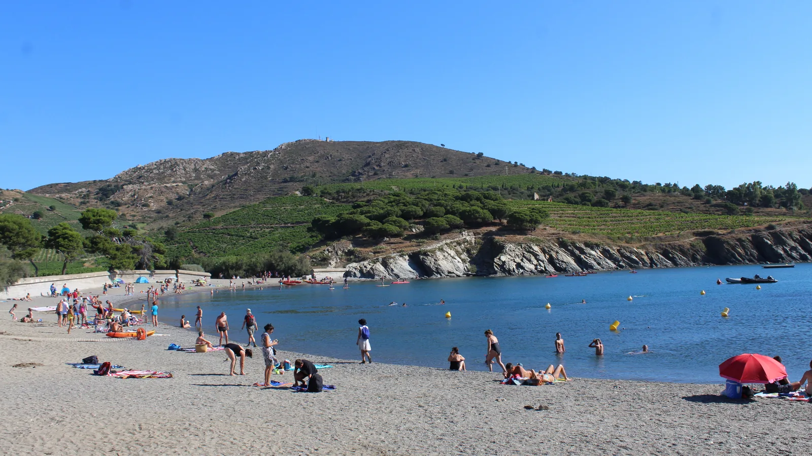 Anse de Paulilles (Bernardi), Port-Vendres, France - Blue Flag beach