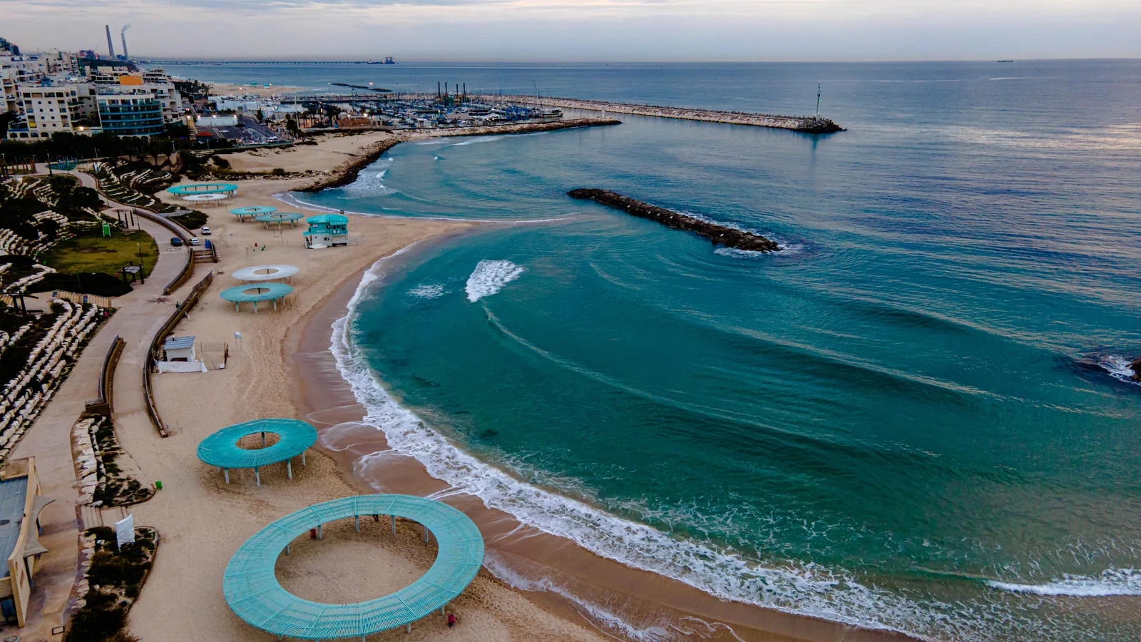 Bar Kohva, Ashkelon, Israel - Blue Flag beach