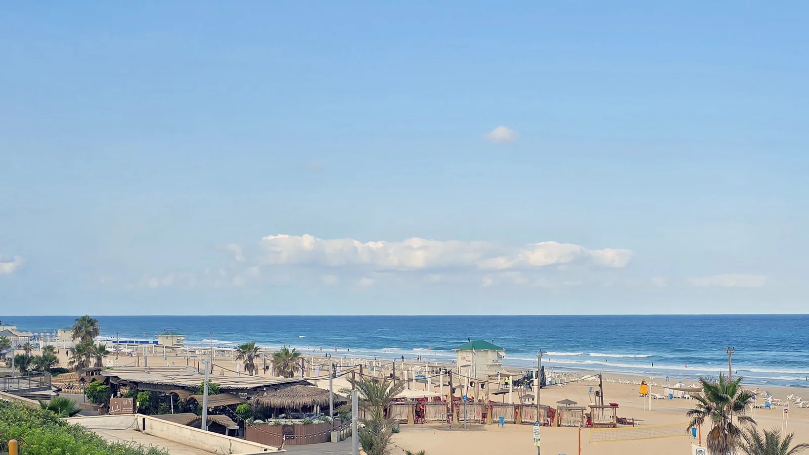 Blue beach, Rishon LeZion, Israel - Blue Flag beach