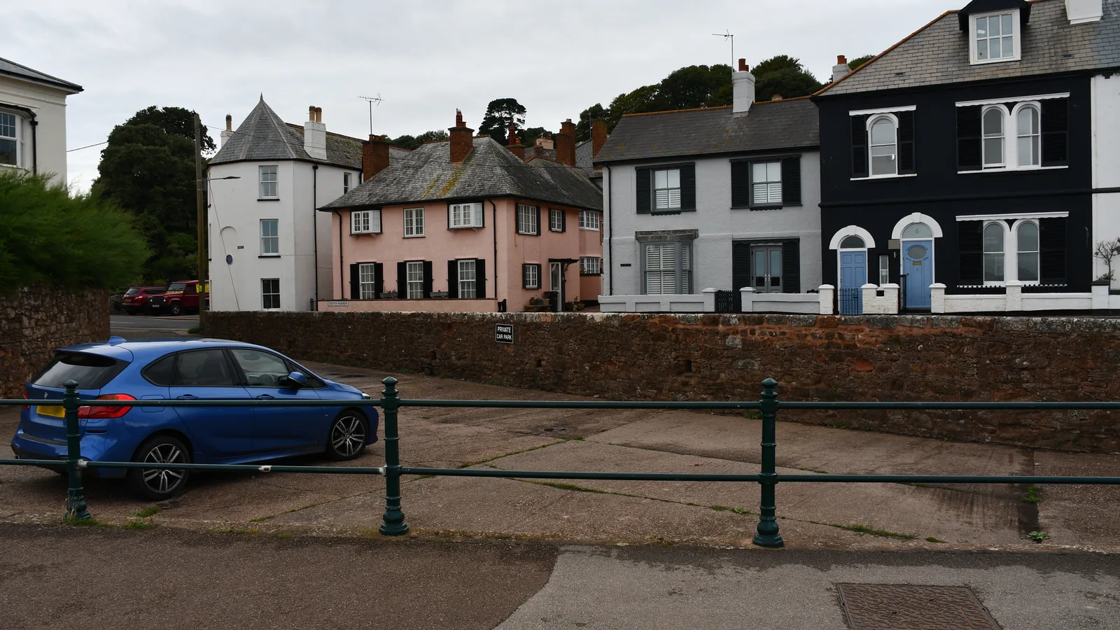 Budleigh Salterton, England, United Kingdom - Blue Flag beach