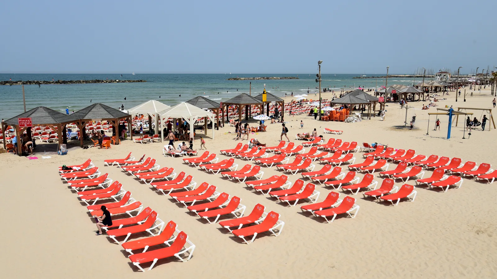 Bugrashov, Tel-Aviv, Israel - Blue Flag beach