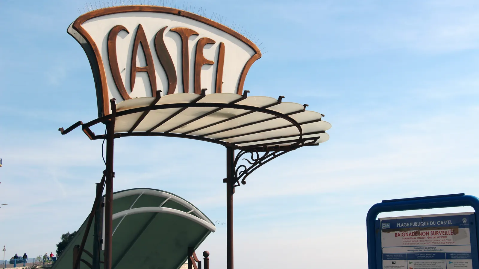 Castel, Nice, France - Blue Flag beach