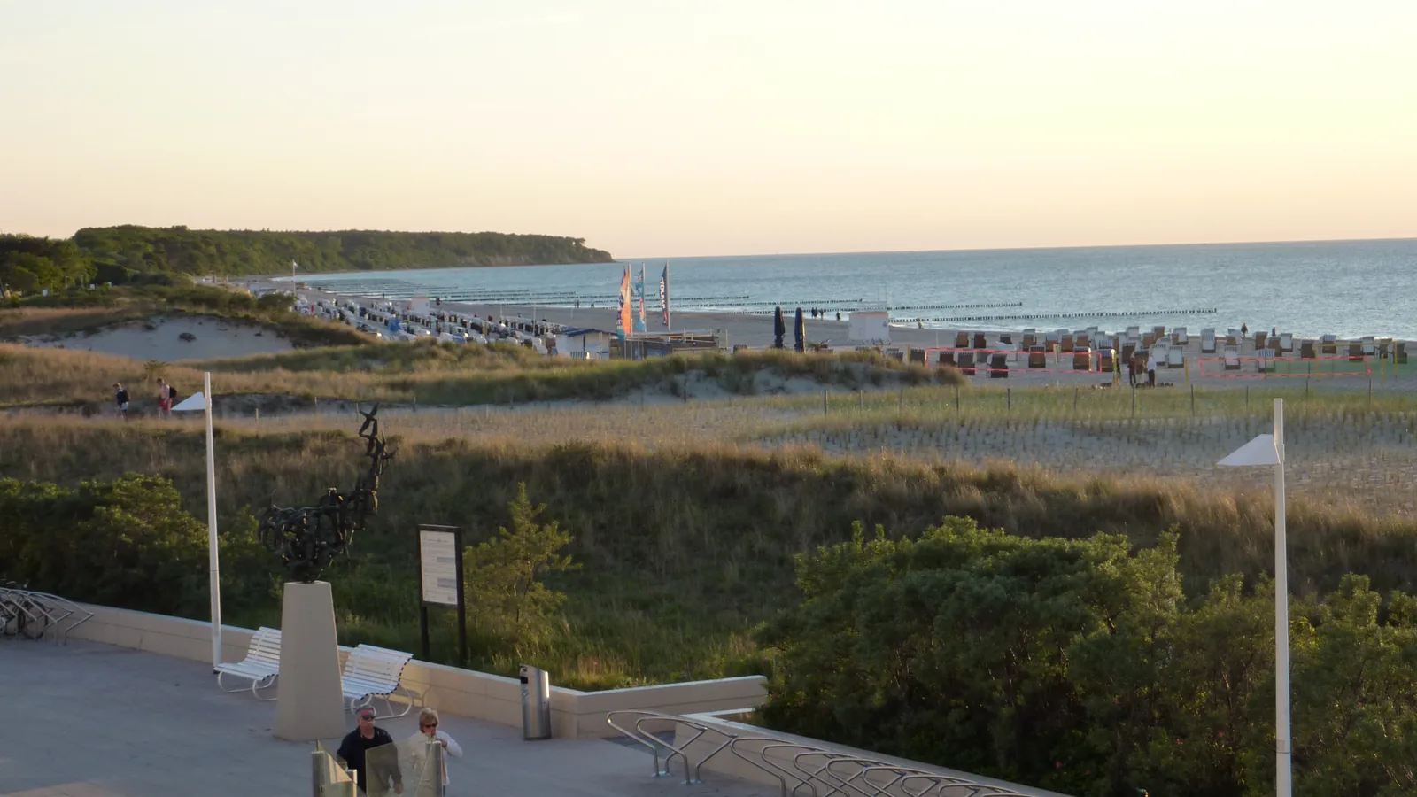 Warnemünde Strand, Rostock, Germany - Blue Flag beach