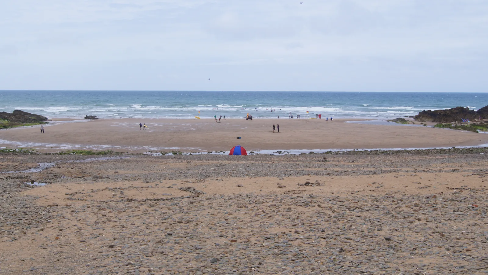 Crooklets, England, United Kingdom - Blue Flag beach
