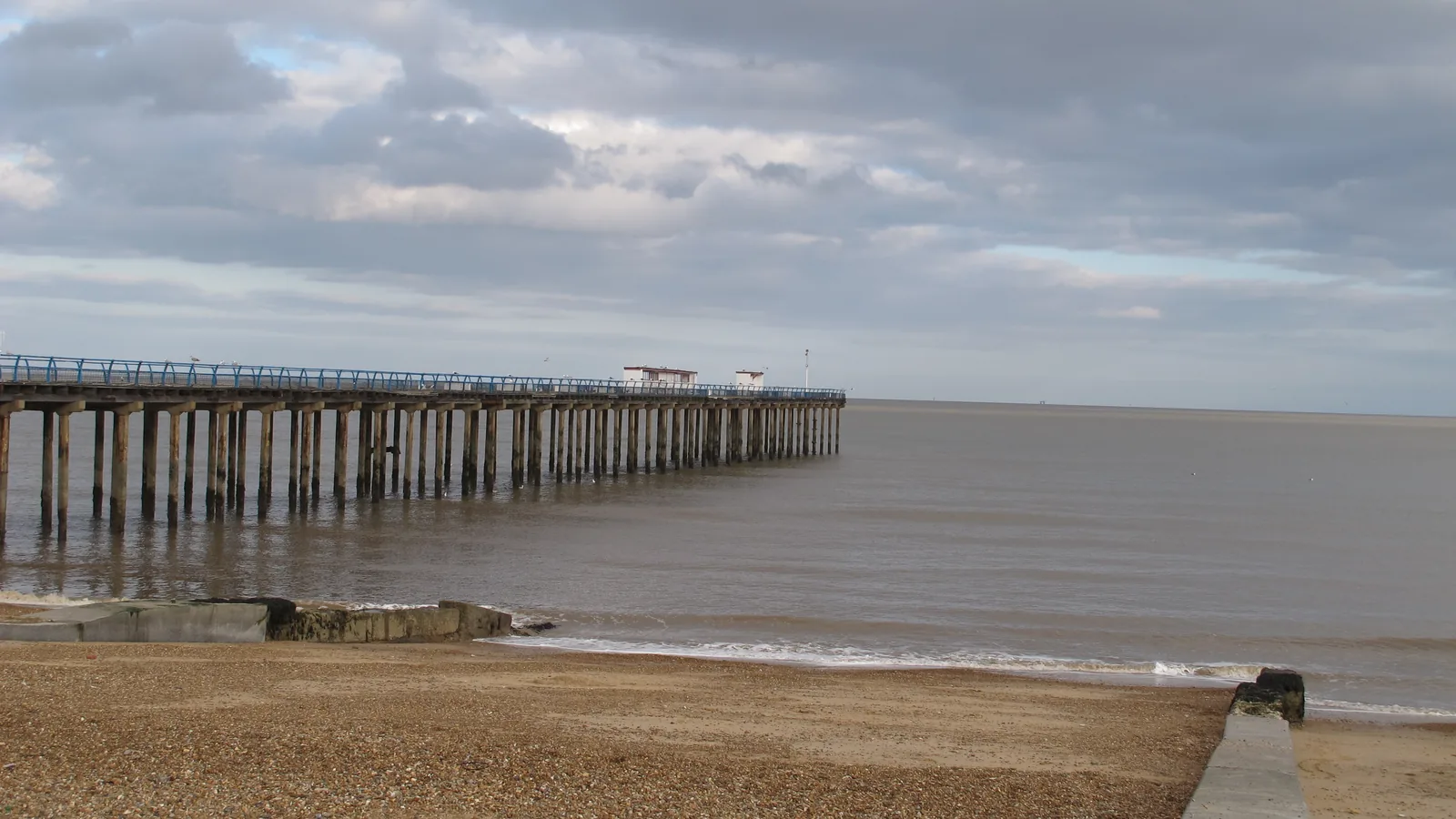 Felixstowe South, England, United Kingdom - Blue Flag beach