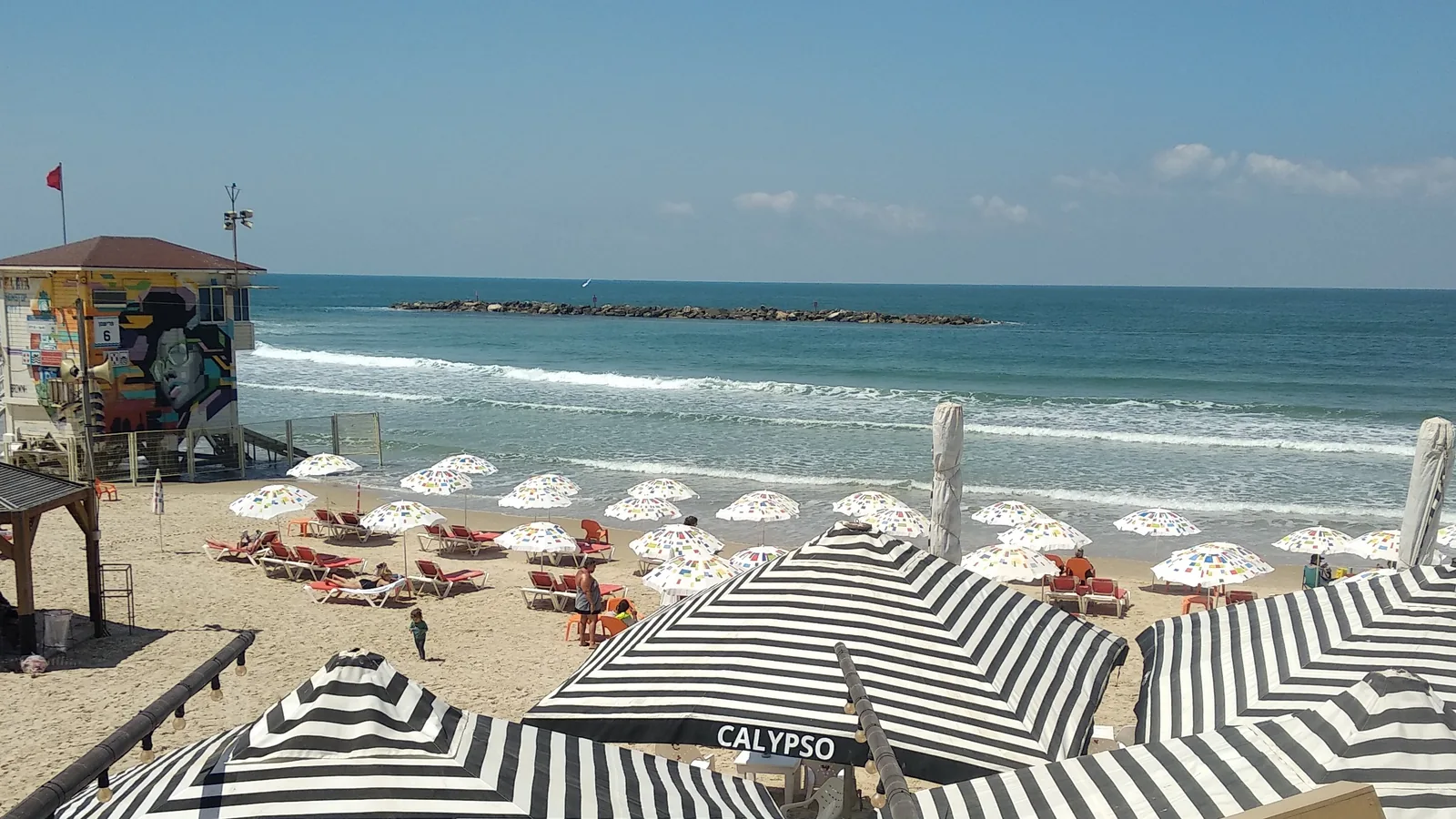 Frishman, Tel-Aviv, Israel - Blue Flag beach