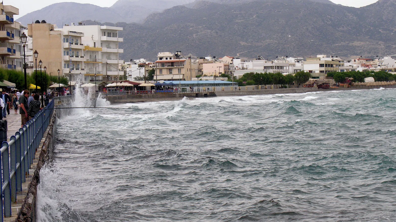 Ierapetra beach, Crete, Greece - sand and the Libyan Sea