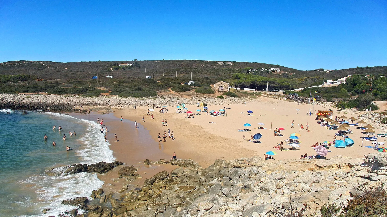 Ingrina, Vila do Bispo, Portugal - Blue Flag beach