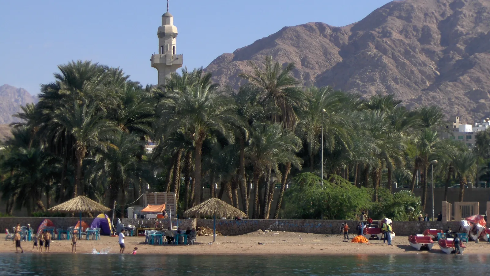 InterContinantal Aqaba Beach, Aqaba, Jordan - Blue Flag beach