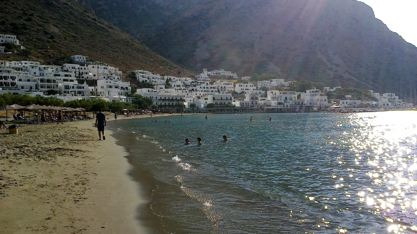 Kamares, Sifnos, Greece - Blue Flag beach