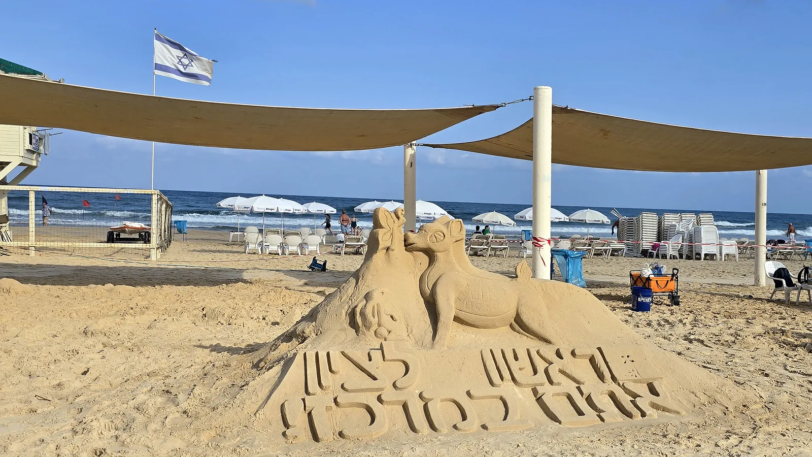 Kids beach, Rishon LeZion, Israel - Blue Flag beach