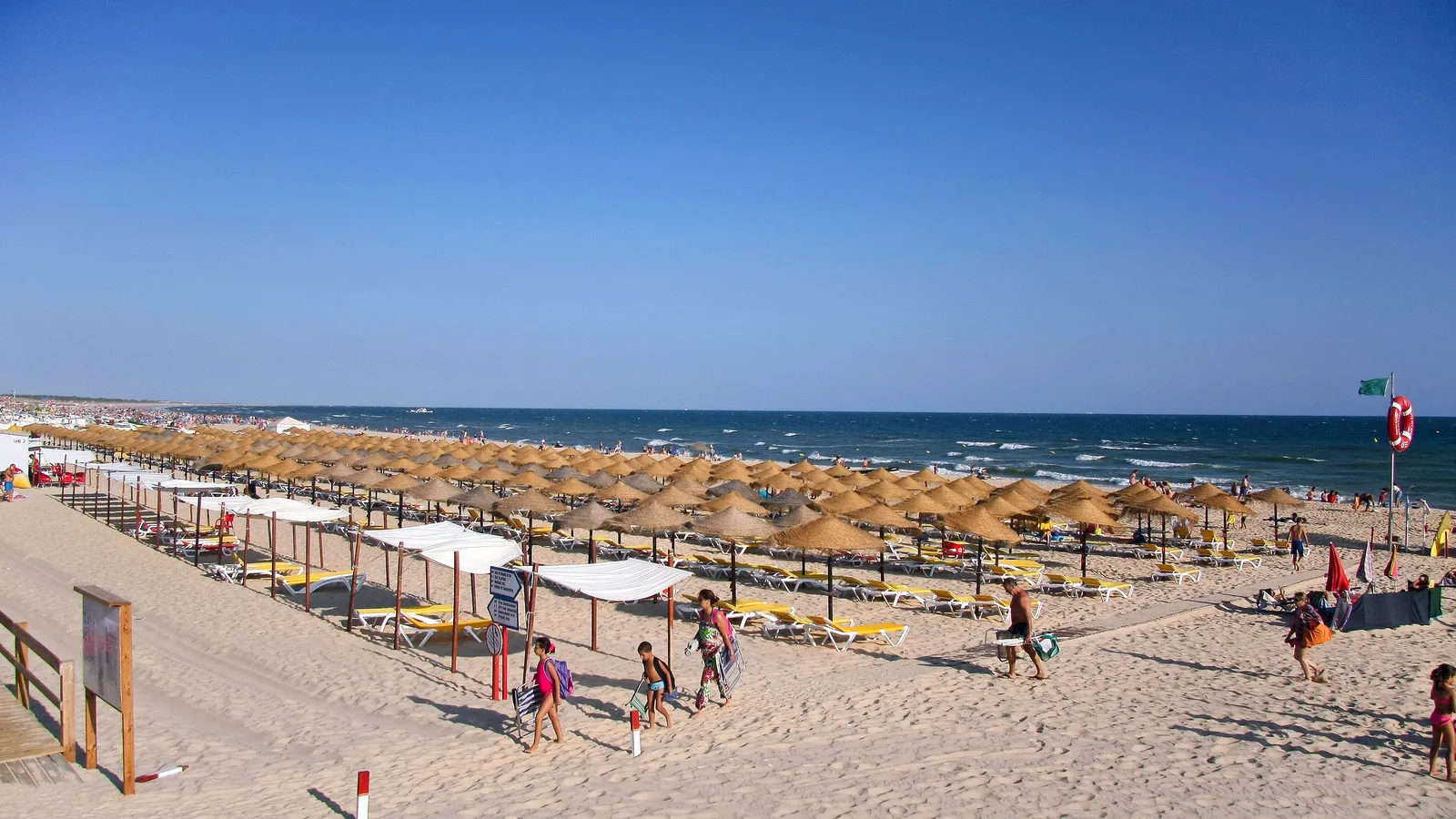 Monte Gordo, Vila Real de Santo António, Portugal - Blue Flag beach