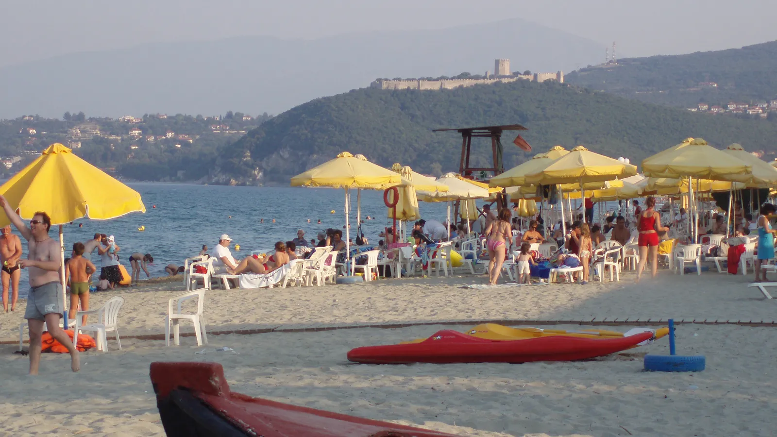 Skotina beach, Pieria, Greece - sand and the Aegean