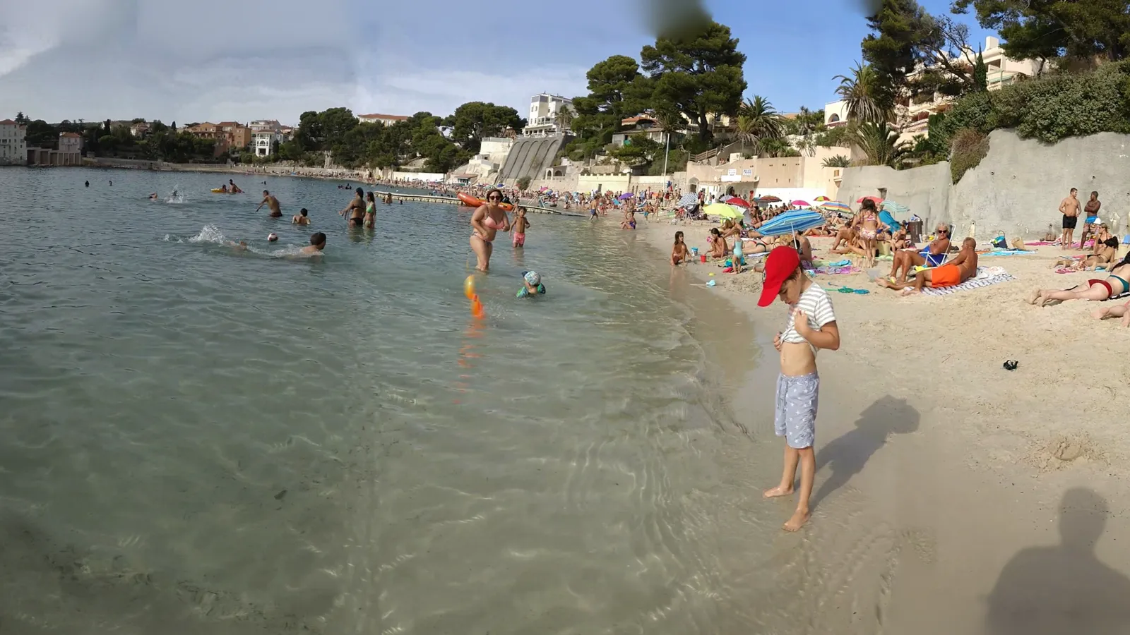 Plage Renécros, Bandol, France - Blue Flag beach