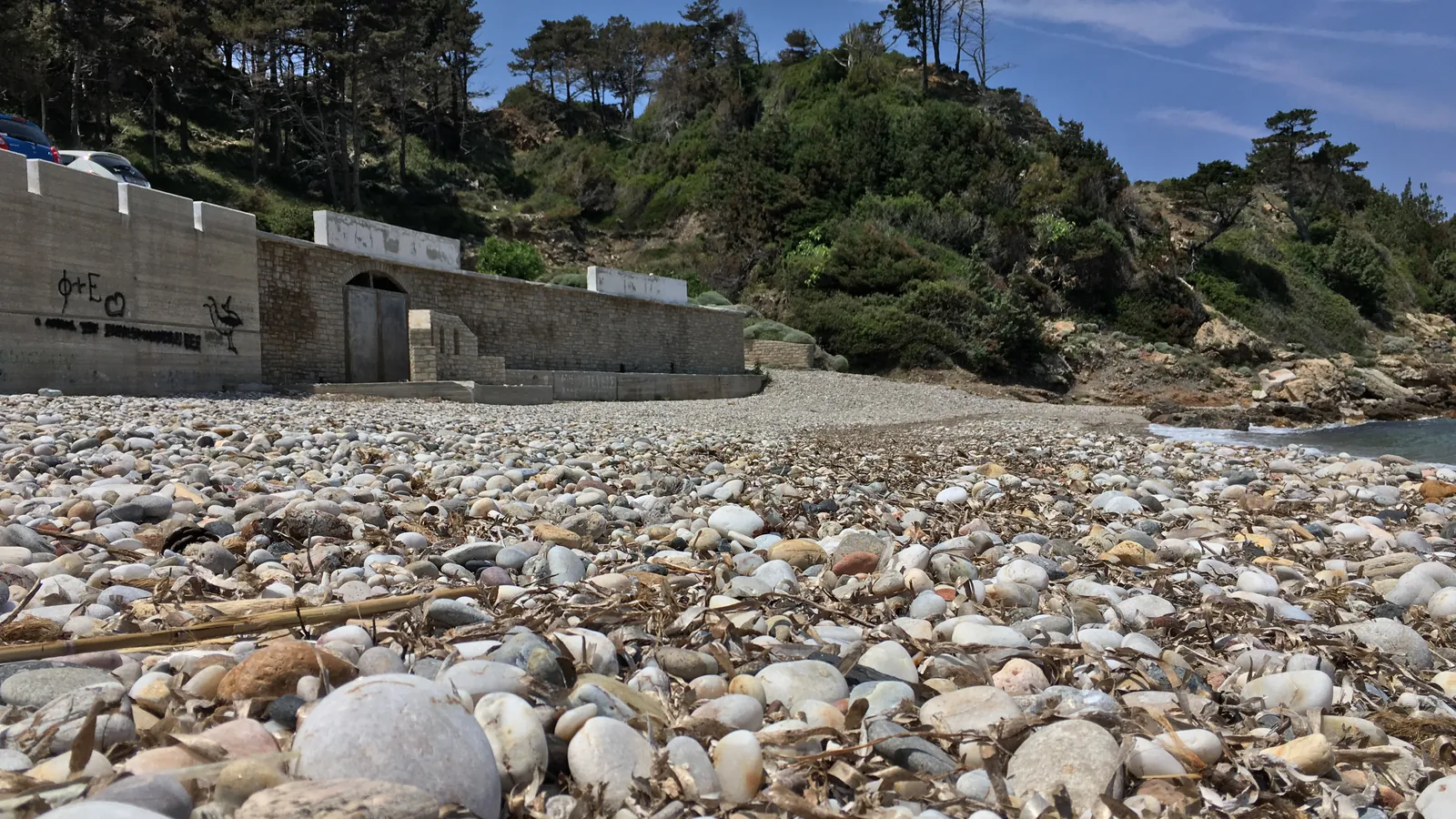 Potami, Karlovasi, Greece - Blue Flag beach
