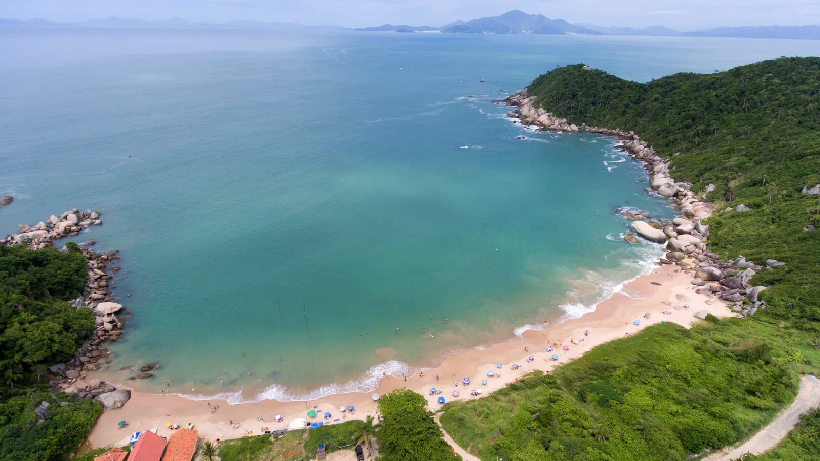 Praia da Tainha, Bombinhas, Brazil - Blue Flag beach
