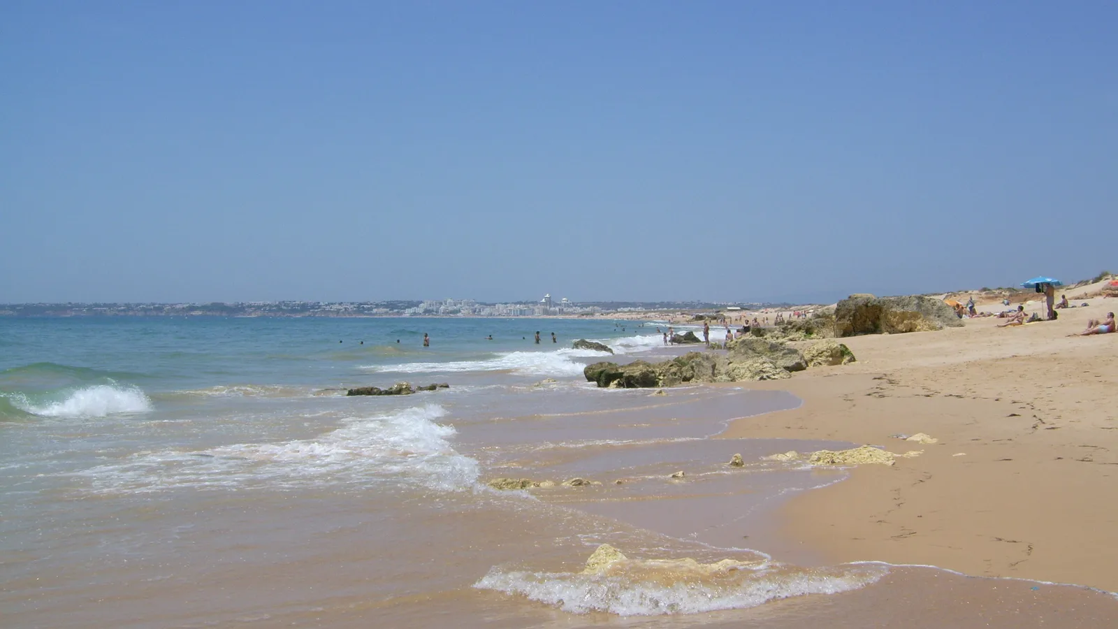 Salgados, Albufeira, Portugal - Blue Flag beach