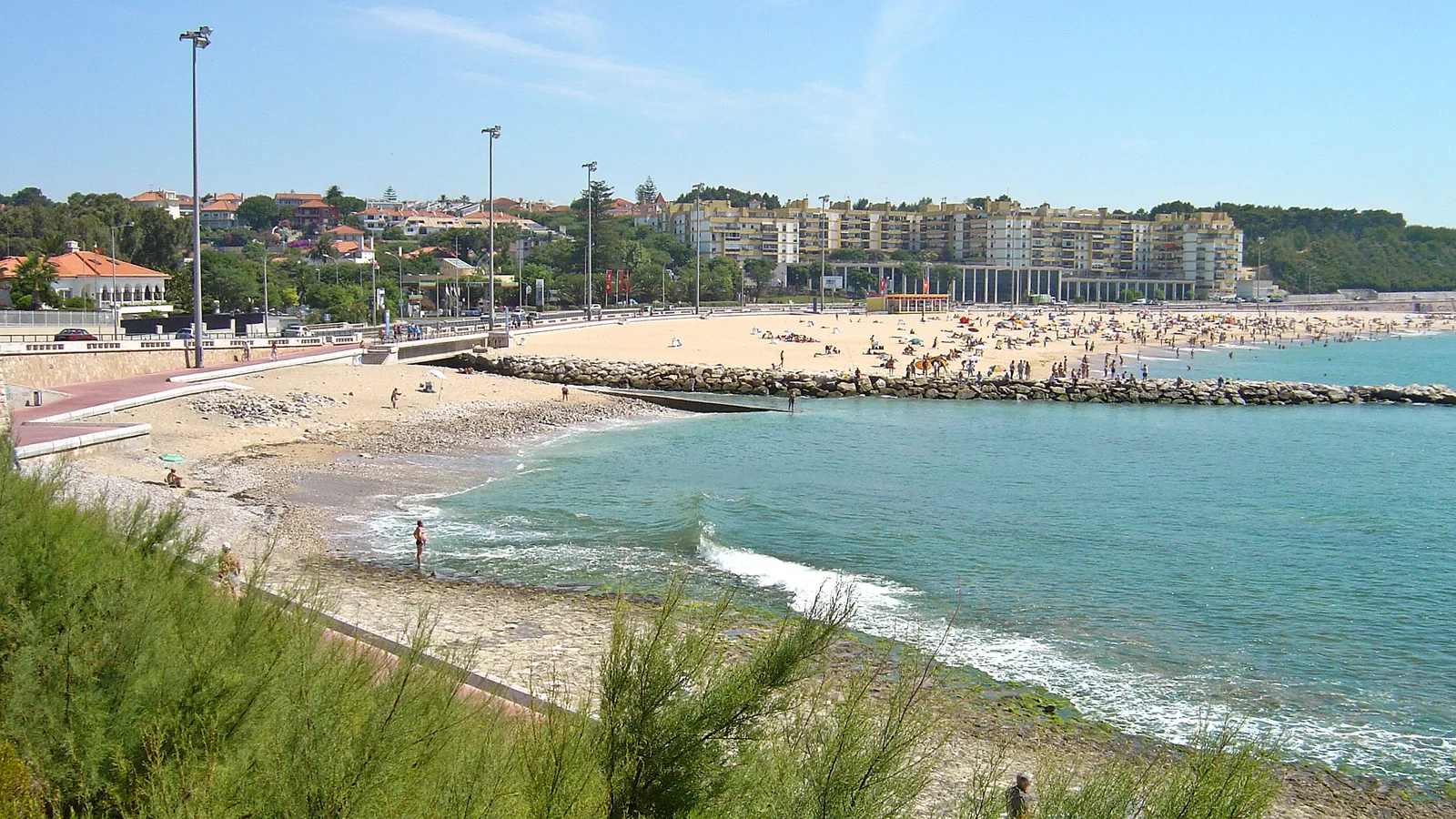 Santo Amaro, Oeiras, Portugal - Blue Flag beach