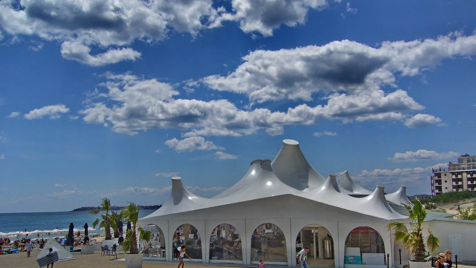 Sunny Beach Central, Nesebar, Bulgaria - Blue Flag beach