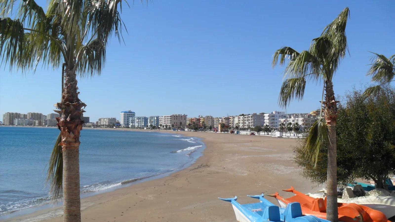 Susanoğlu Public Beach, Erdemli, Turkey - Blue Flag beach