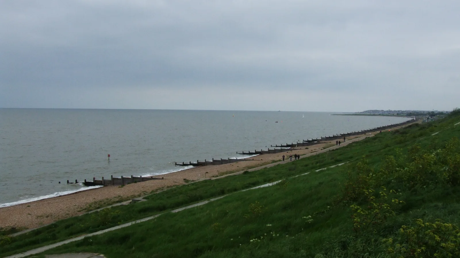 Tankerton, England, United Kingdom - Blue Flag beach