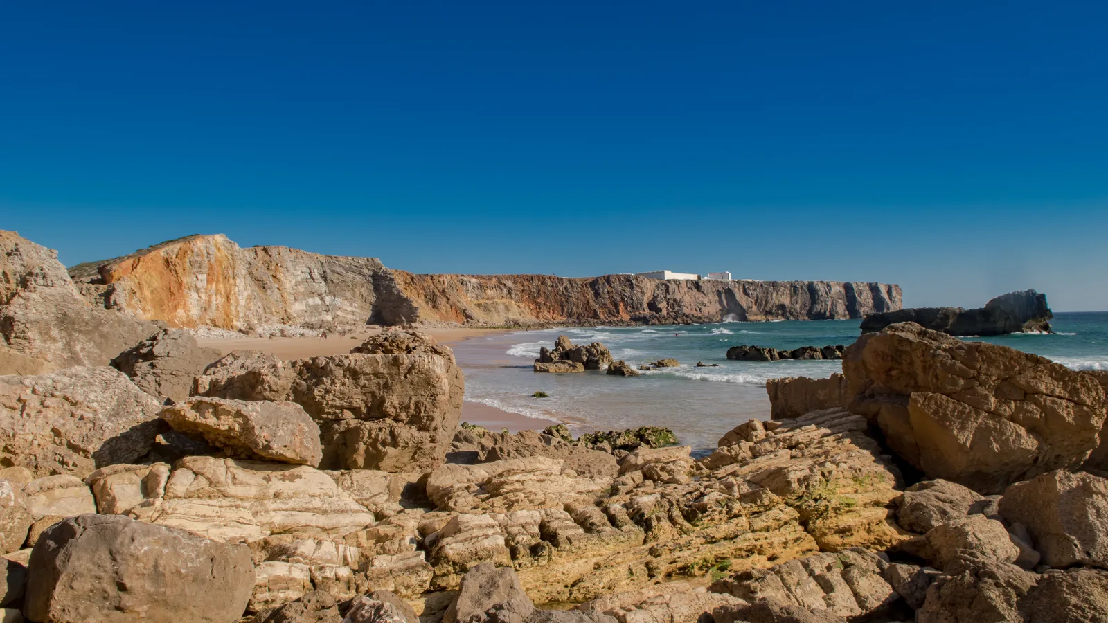 Tonel, Sagres, Portugal - Blue Flag beach