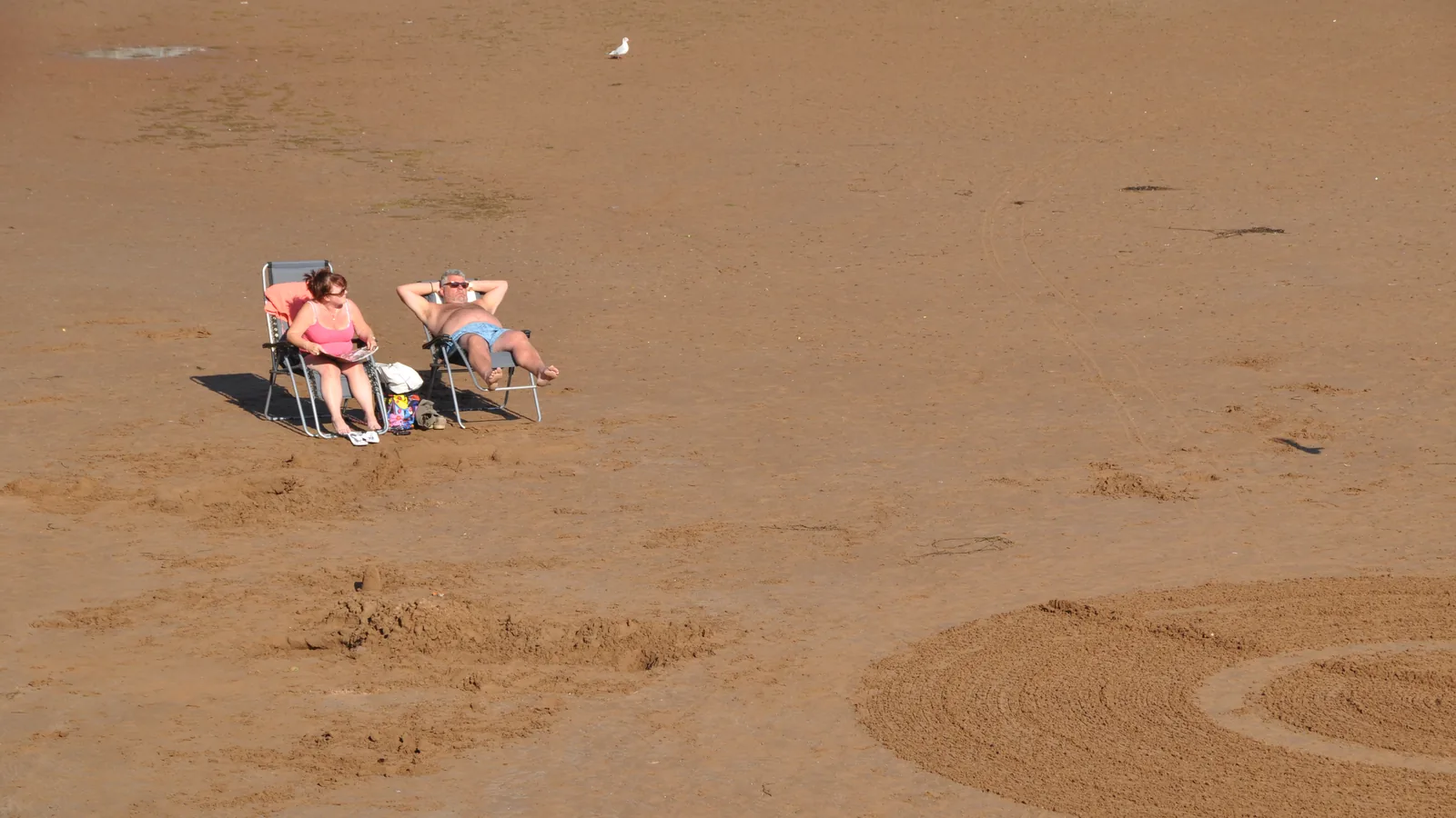 Torre Abbey Sands, England, United Kingdom - Blue Flag beach