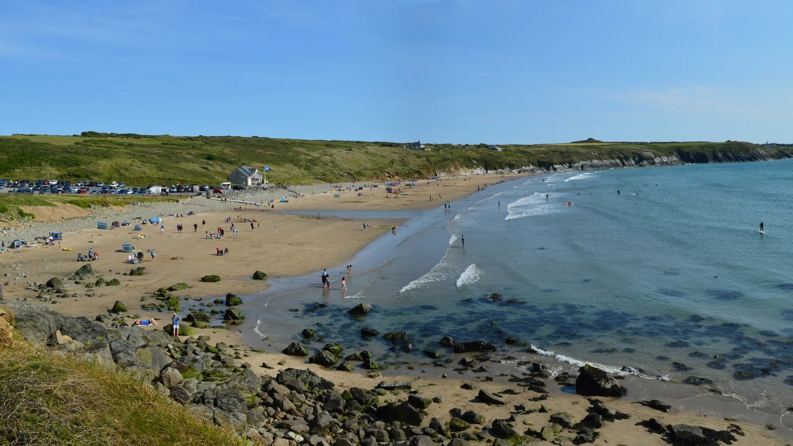 Whitesands, St David's, Wales, United Kingdom - Blue Flag beach