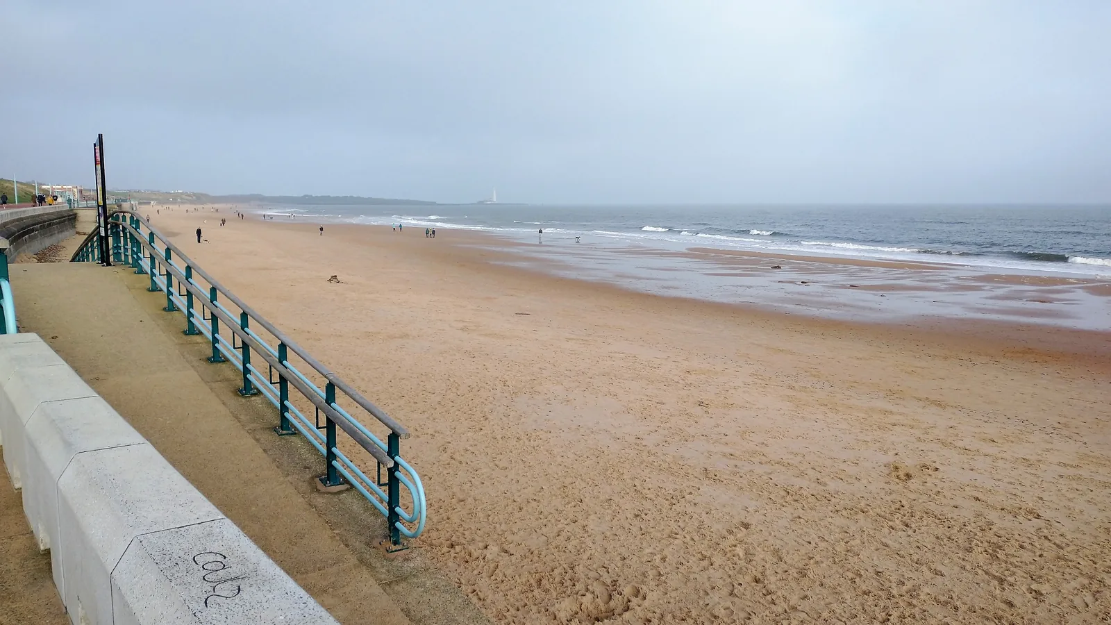 Whitley Bay, England, United Kingdom - Blue Flag beach